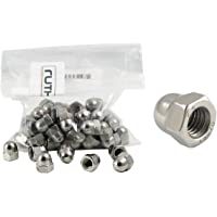 50x ruthex Tuercas de tapa M3 | DIN 1587 | Acero inoxidable V2A | Sin cromo(VI)